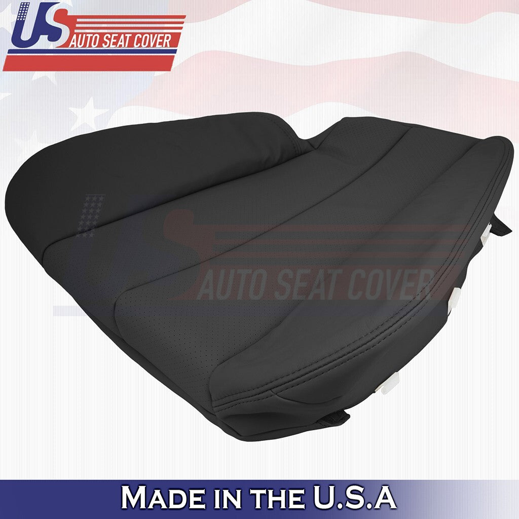 1990 to 1995 Fits Mercedes Benz SL300 Passenger Bottom &Top Leather Cover Black