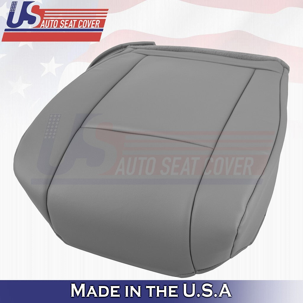 2009 to 2014 Fits Ford E350 E450 E550 Van Driver Bottom & Top Vinyl Cover Gray