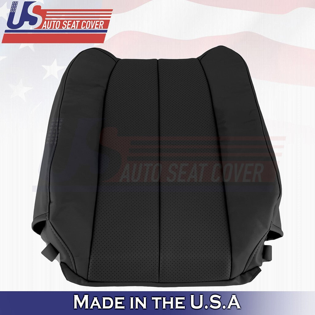 1999-2003 For Toyota Camry Solara Driver & Passenger Tops Leather Cover Blk