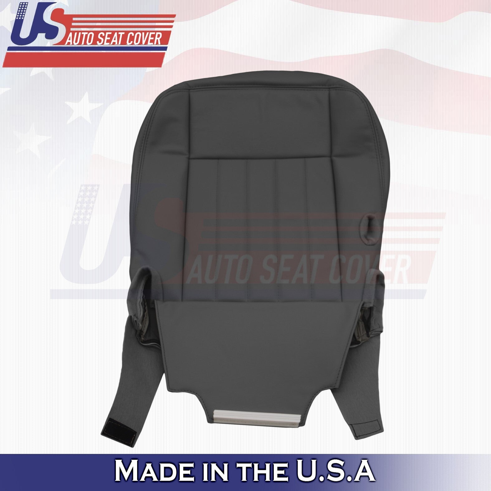2003 2004 2005 Fits Lincoln Town Car Driver Bottom Leather Seat Cover Black