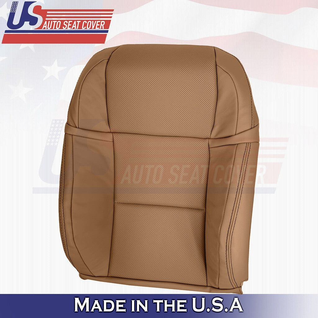 2013 to 2020 Fits Lexus GS350 F-Sport Driver Top Leather Seat Cover Brown