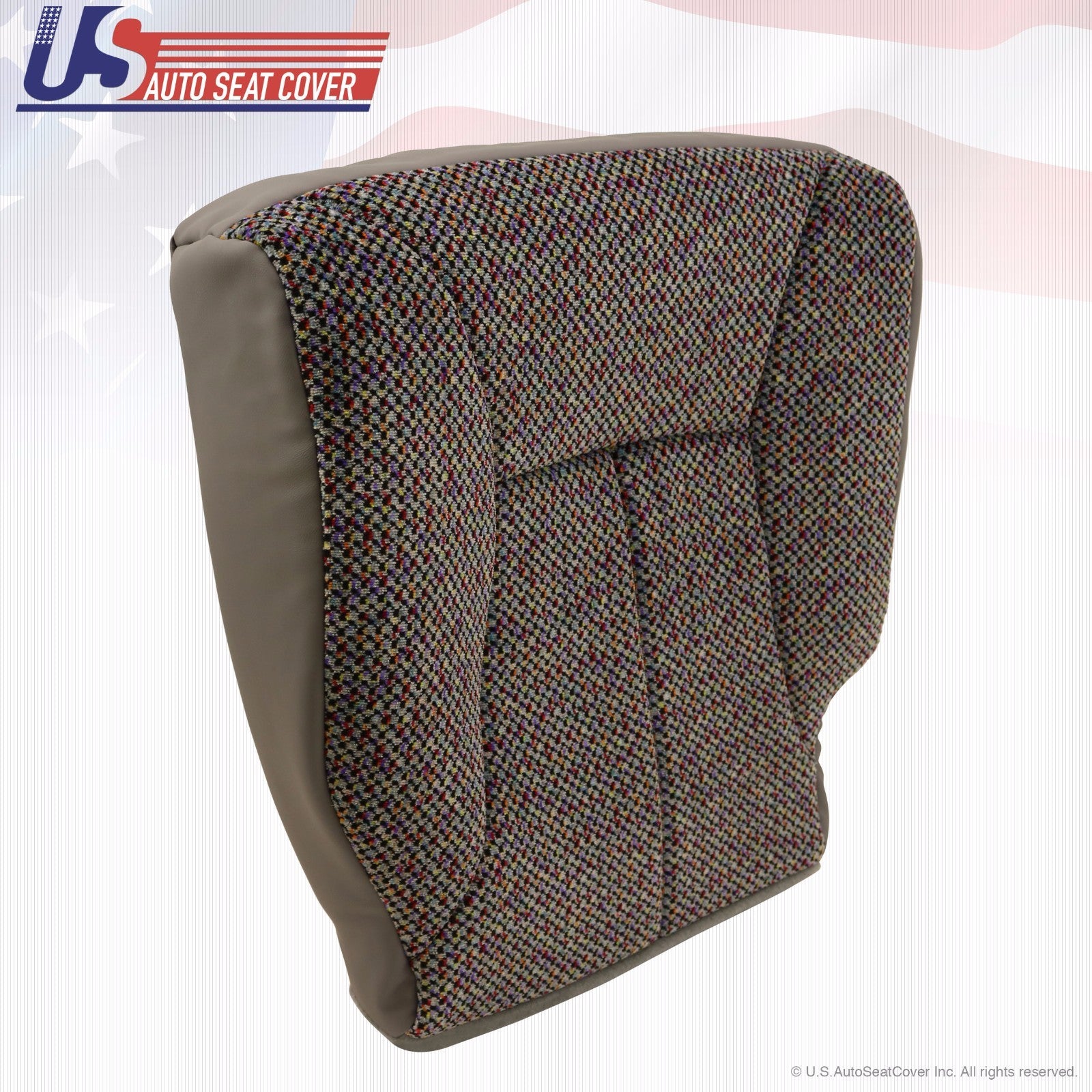 2001 2002 For Dodge Ram 1500 2500 3500 SLT Driver Bottom fabric Seat Cover GRAY