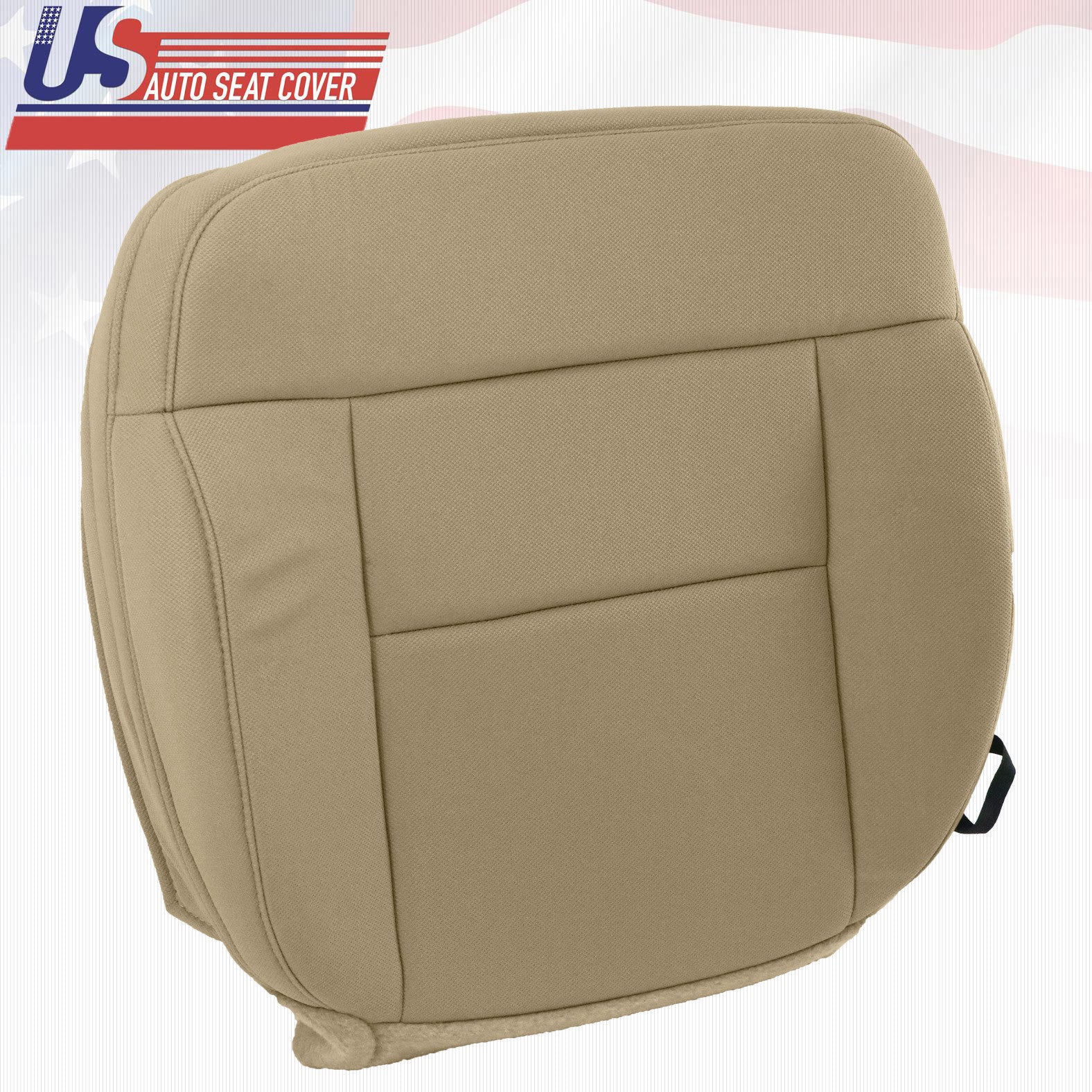 2004 2005 Ford F150 STX XL Driver Bottom Replacement Cloth Seat Cover Pebble Tan