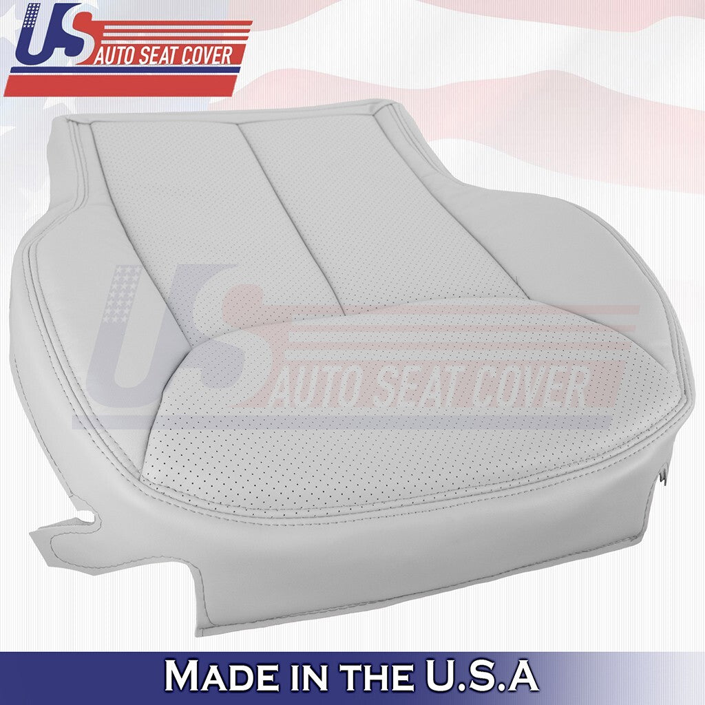 2003 to 2007 For Mercedes Benz SL65 Passenger Bottom Perf Leather Cover GRAY