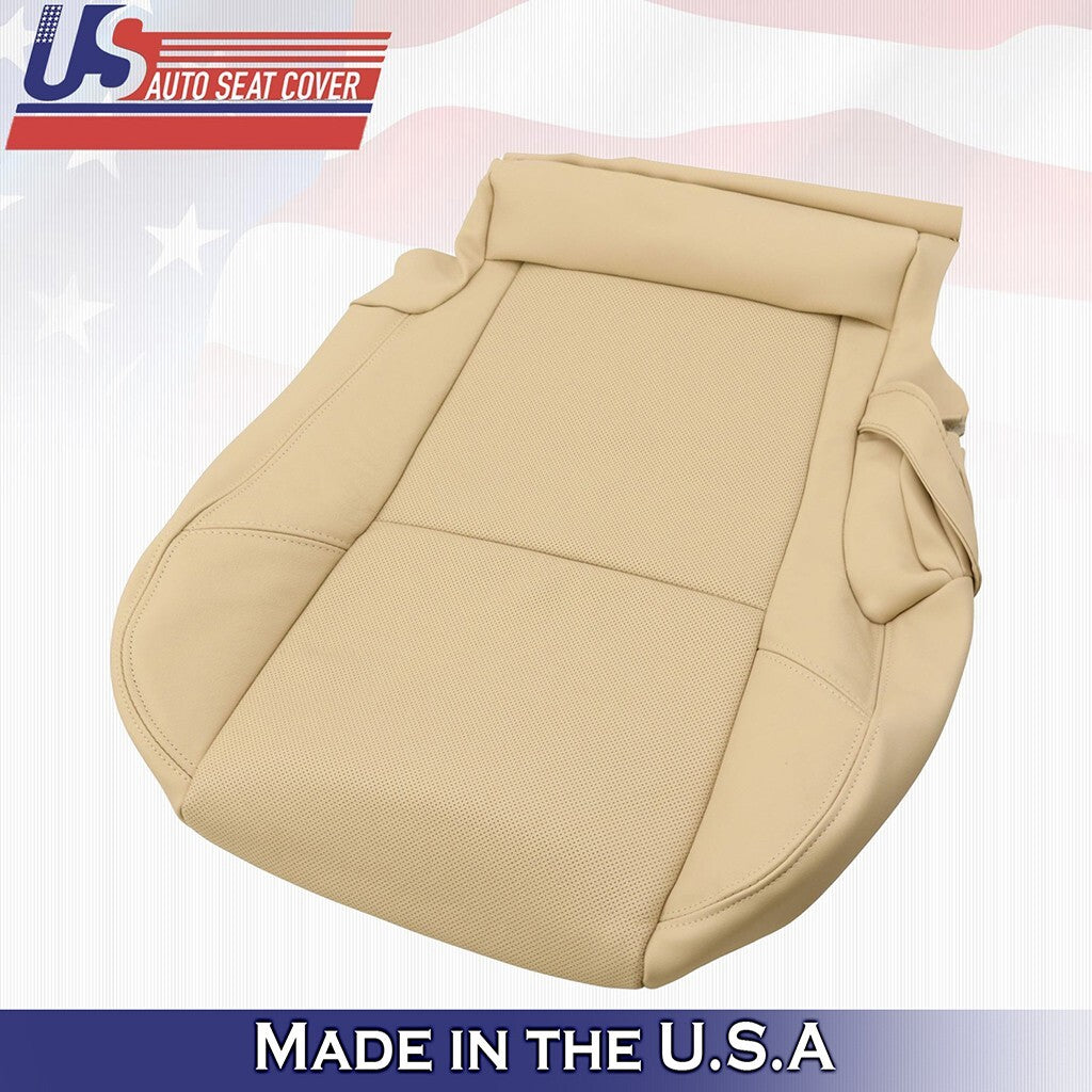 2009-2014 Fits Cadillac Escalade 2nd Row Bottom Set Leather Seat Cover Tan