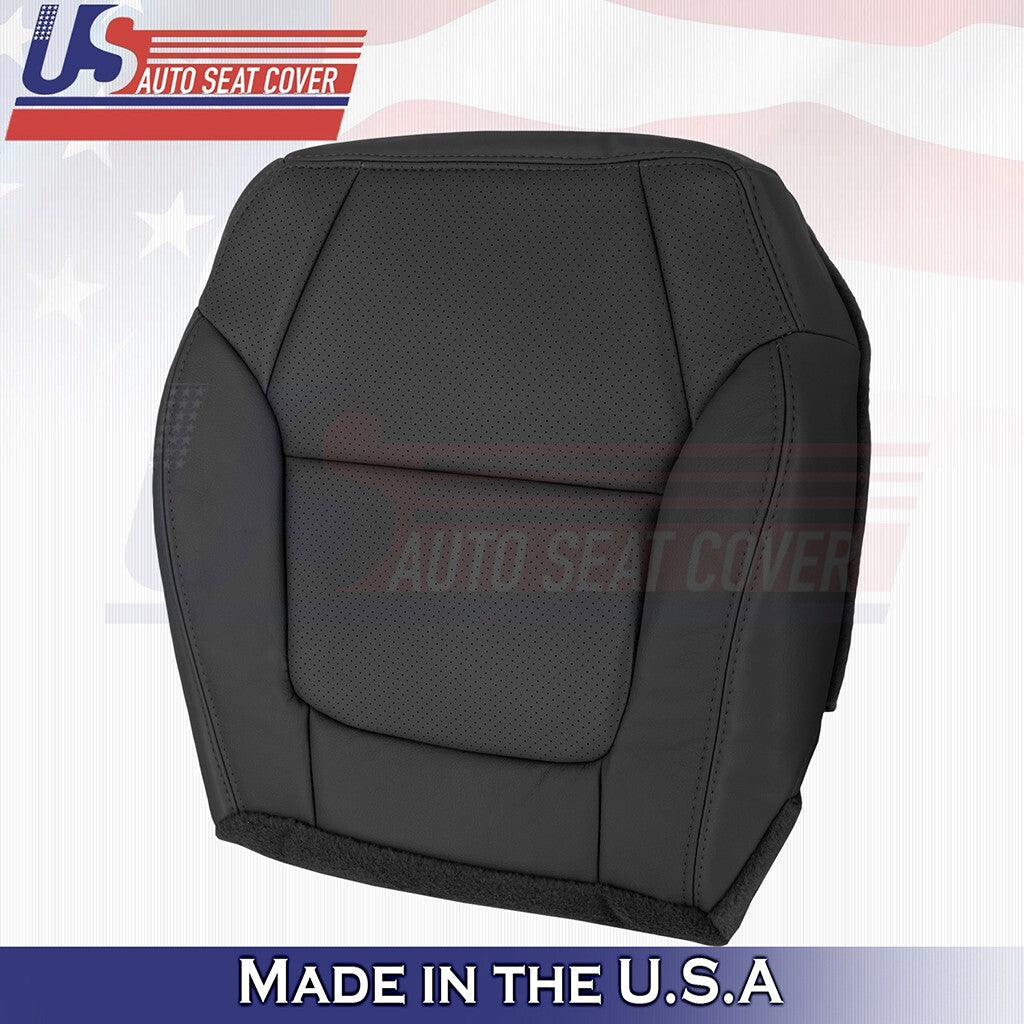 2001 to 2003 For Acura CL Type-S Driver Bottom Leather w/ Perforated Cover Black