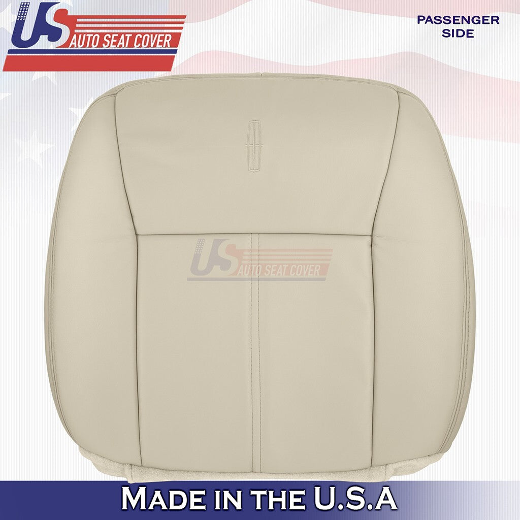 2003 2004 2005 2006 For Lincoln Town Car Front Passenger Top Leather Cover Tan