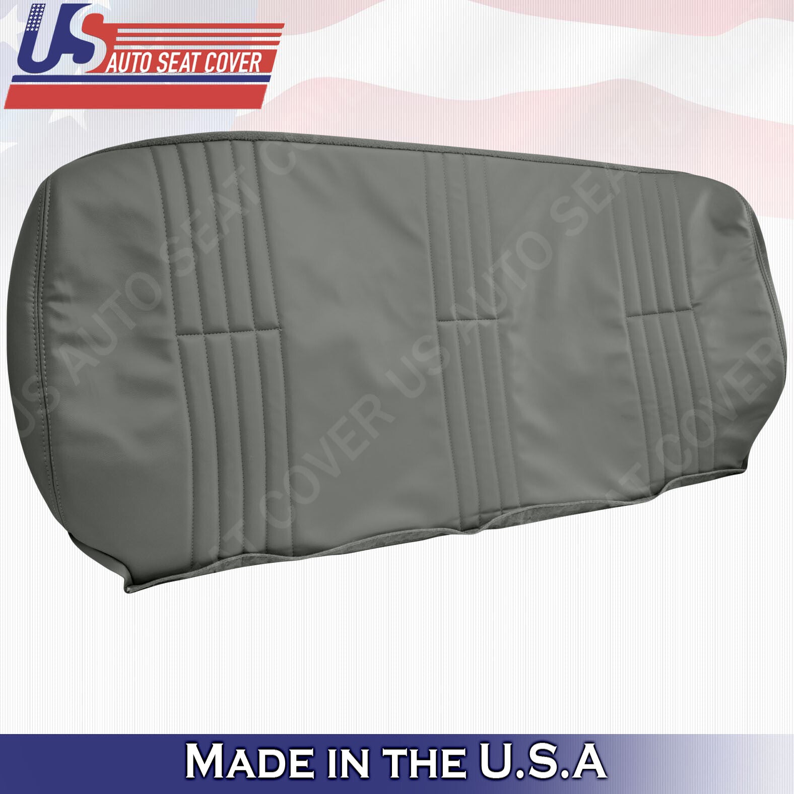 1995 to 1998 Fits for Chevy/GMC Sierra Cheyenne Bench Top Bottom Covers Gray