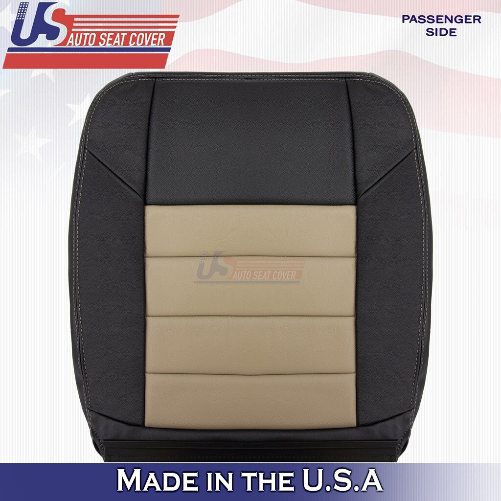 Rear Passenger Top & Bottom Cover Black/Tan Fits 2005 Ford Excursion Eddie Bauer