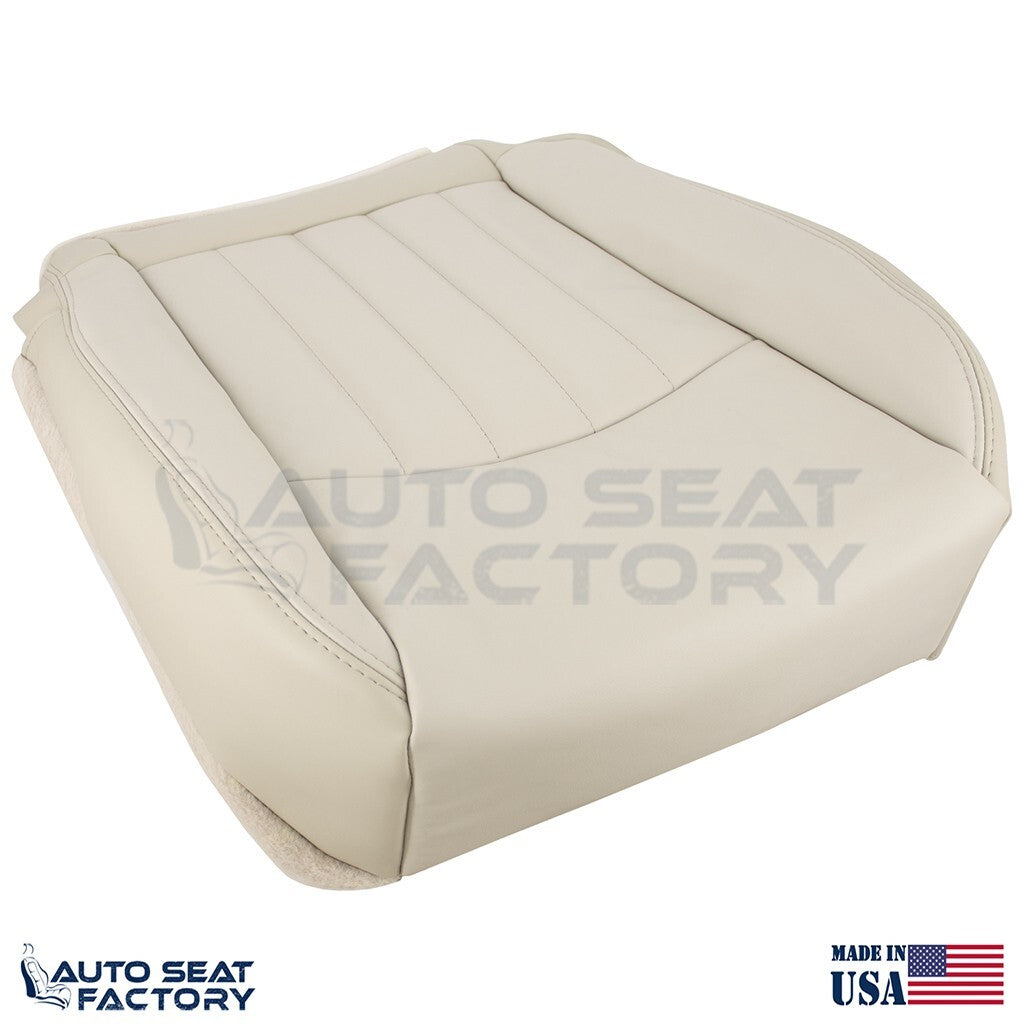 2014 -2017 Fits Infiniti QX50 Driver Passenger Bottom Wheat Vinyl Seat Covers