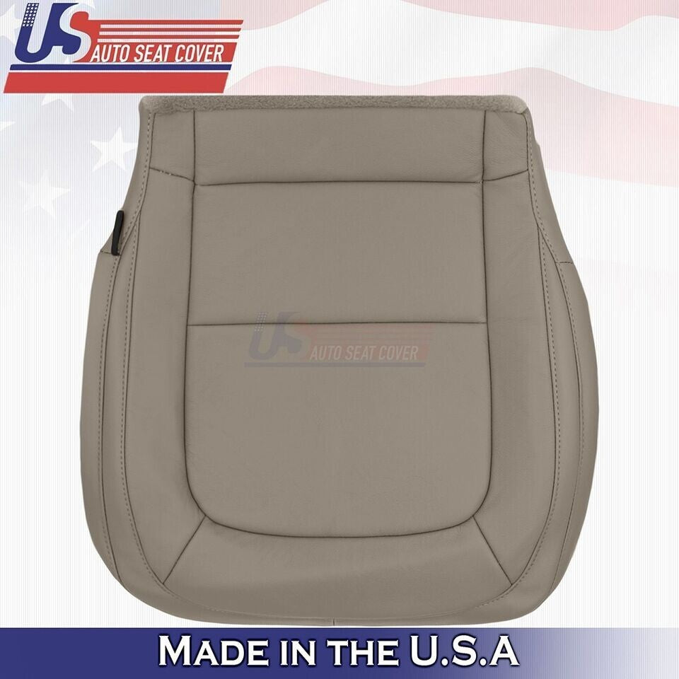 2015 to 2022 Fits GMC Canyon SLT Driver & Passenger Bottoms Leather Cover Tan