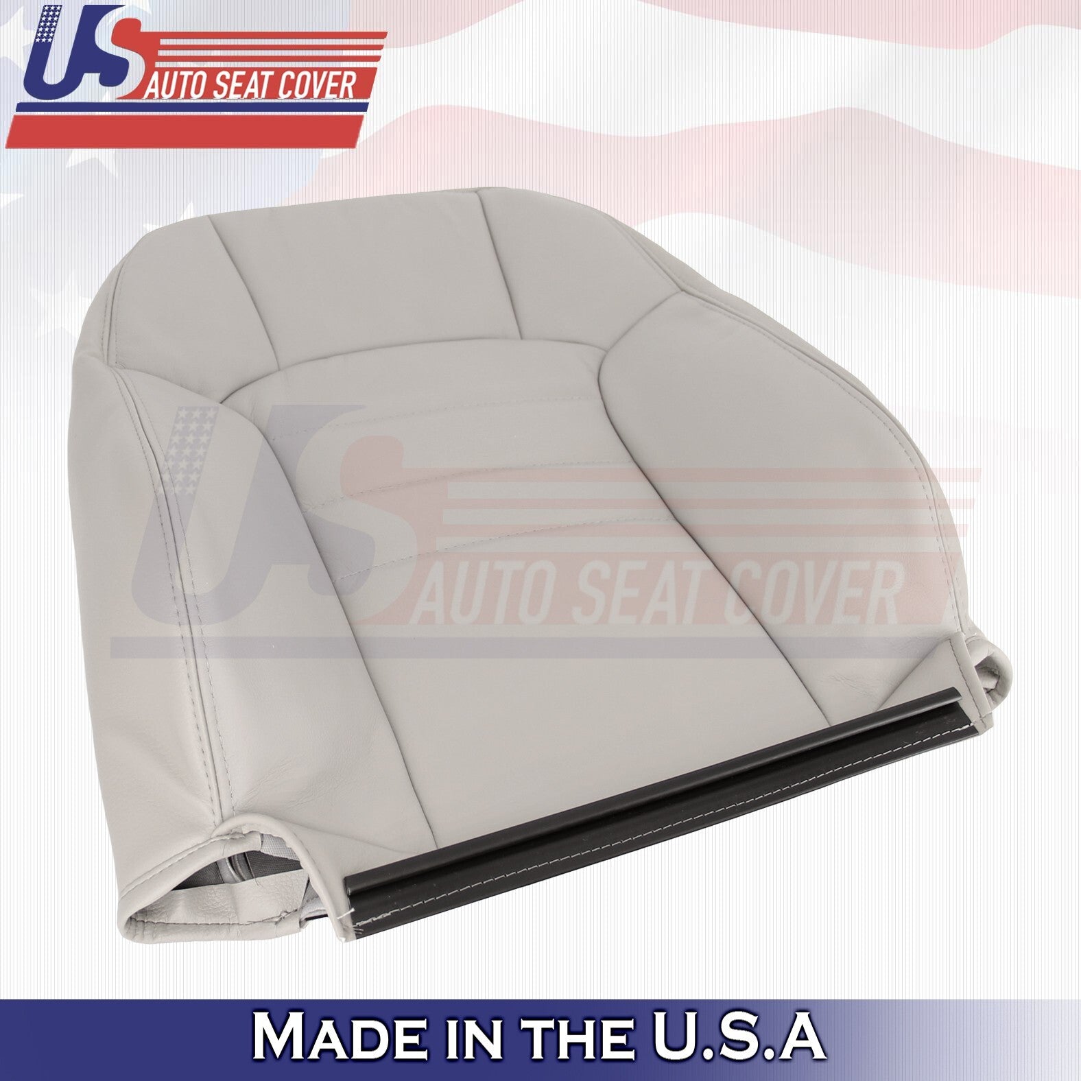 2002 2003 2004 For Jeep Liberty Passenger Bottom & Top Leather Cover Light Taupe
