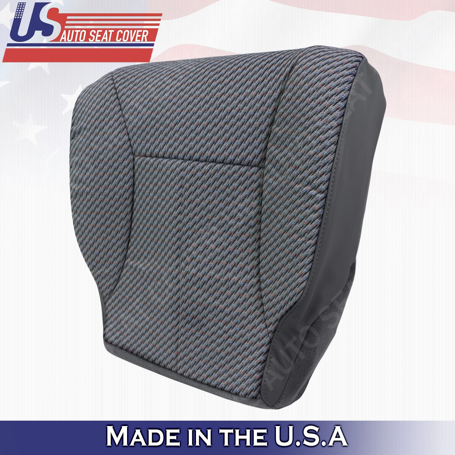 1998 to 2002 Fits Dodge Ram 1500 Passenger Bottom Cloth Cover Dark Gray