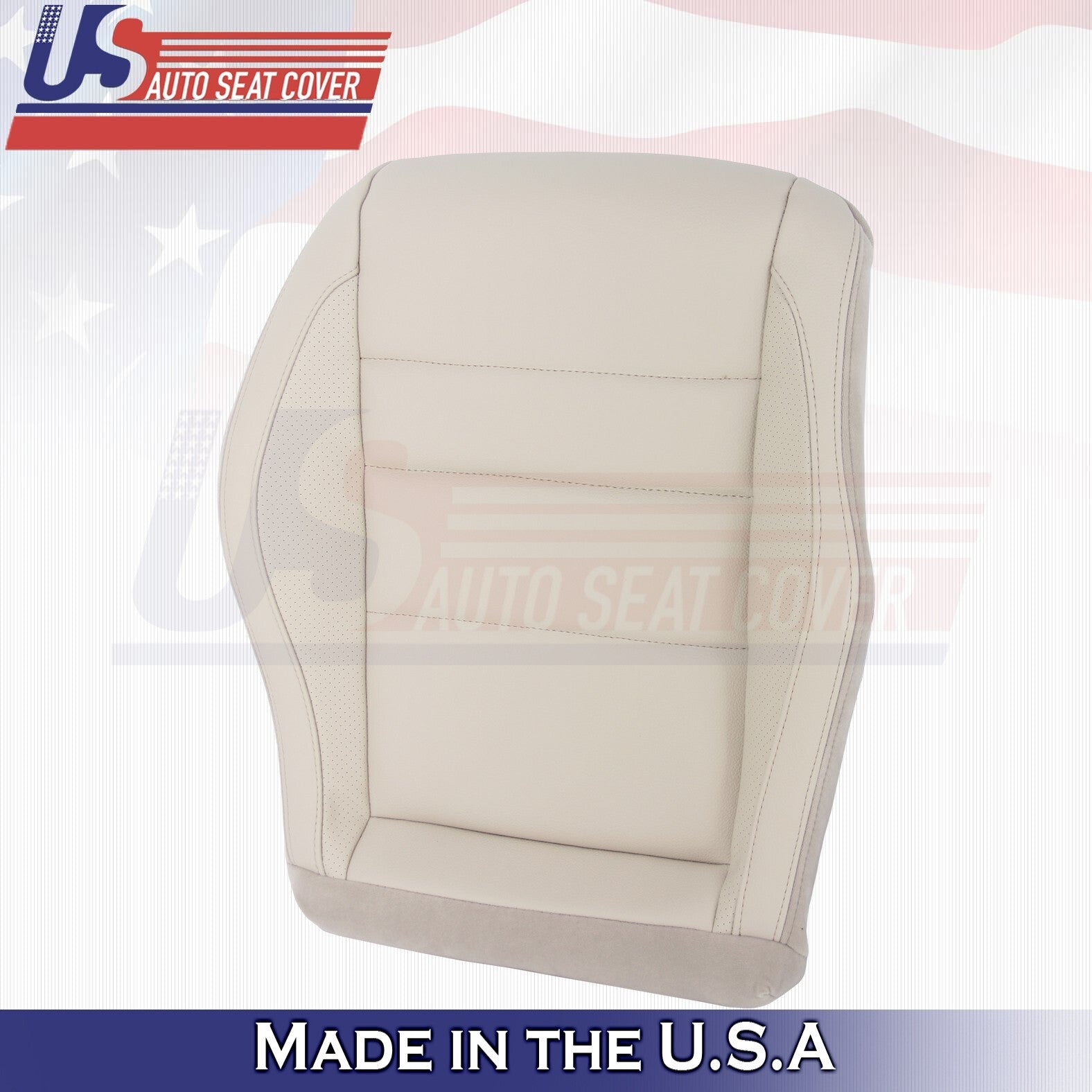 2010-2014 FITS Mercedes Benz E350 Coupe -Driver Bottom Leather Cover Tan