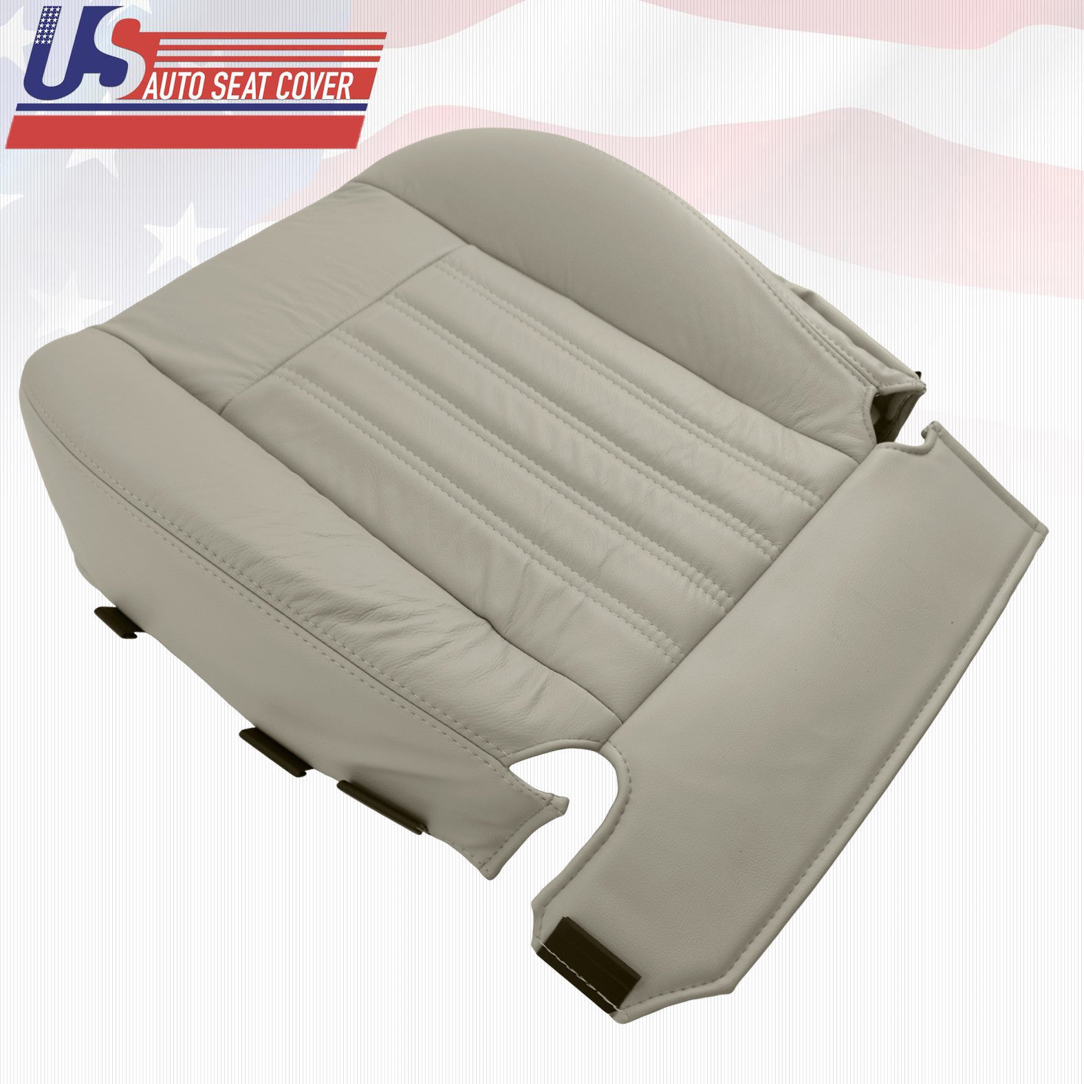 2004 Lincoln Aviator Luxury Sport Driver Bottom Genuine Leather Seat Cover Tan