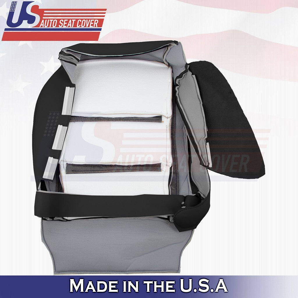 2013 to 2018 For Toyota Avalon XLE Passenger Bottom Leather Seat Cover Black