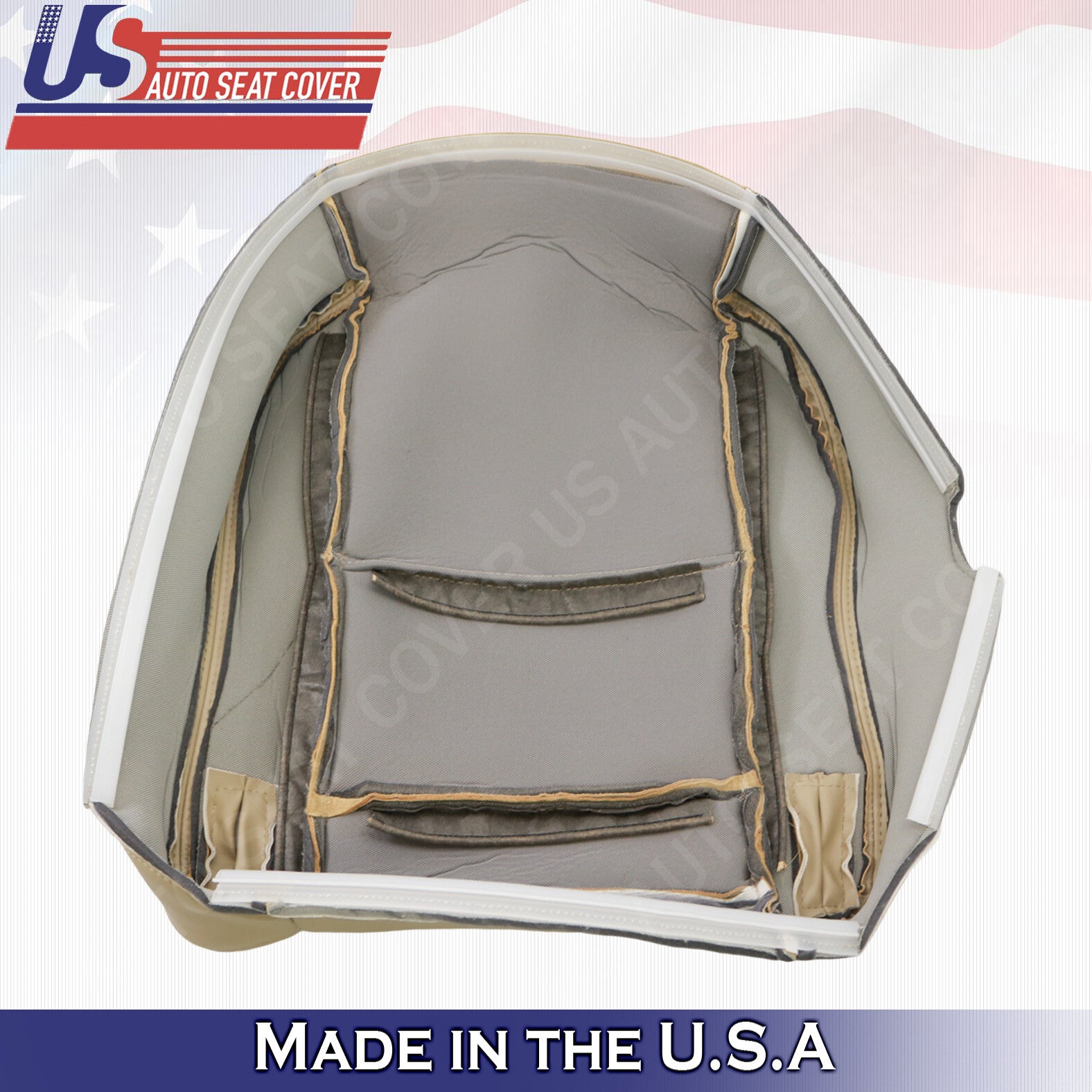 Fits 1997 1998 1999 2000 2001 ES300 LEXUS Driver Bottom Leather Seat Cover Ivory