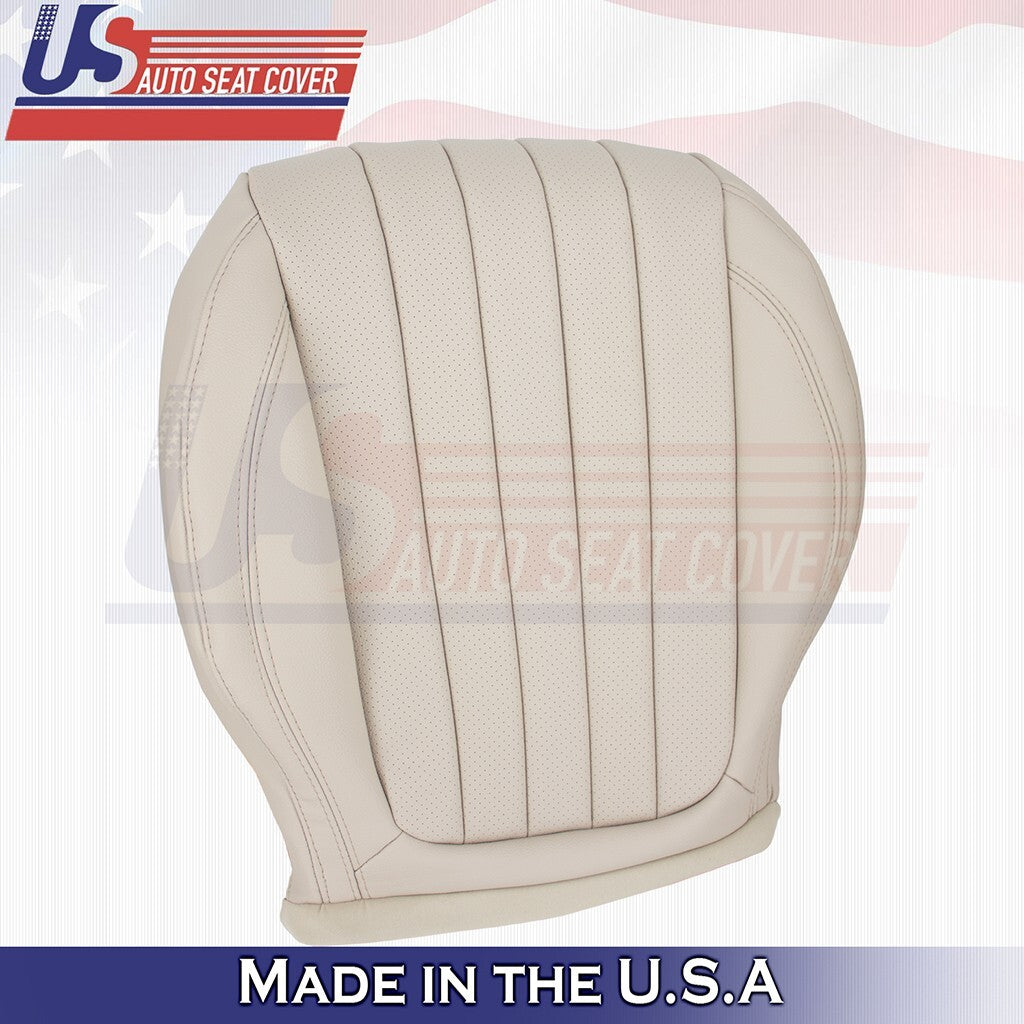 2017 to 2020 Fits Mercedes Benz E300 Driver Bottom Synthetic Leather Cover Tan