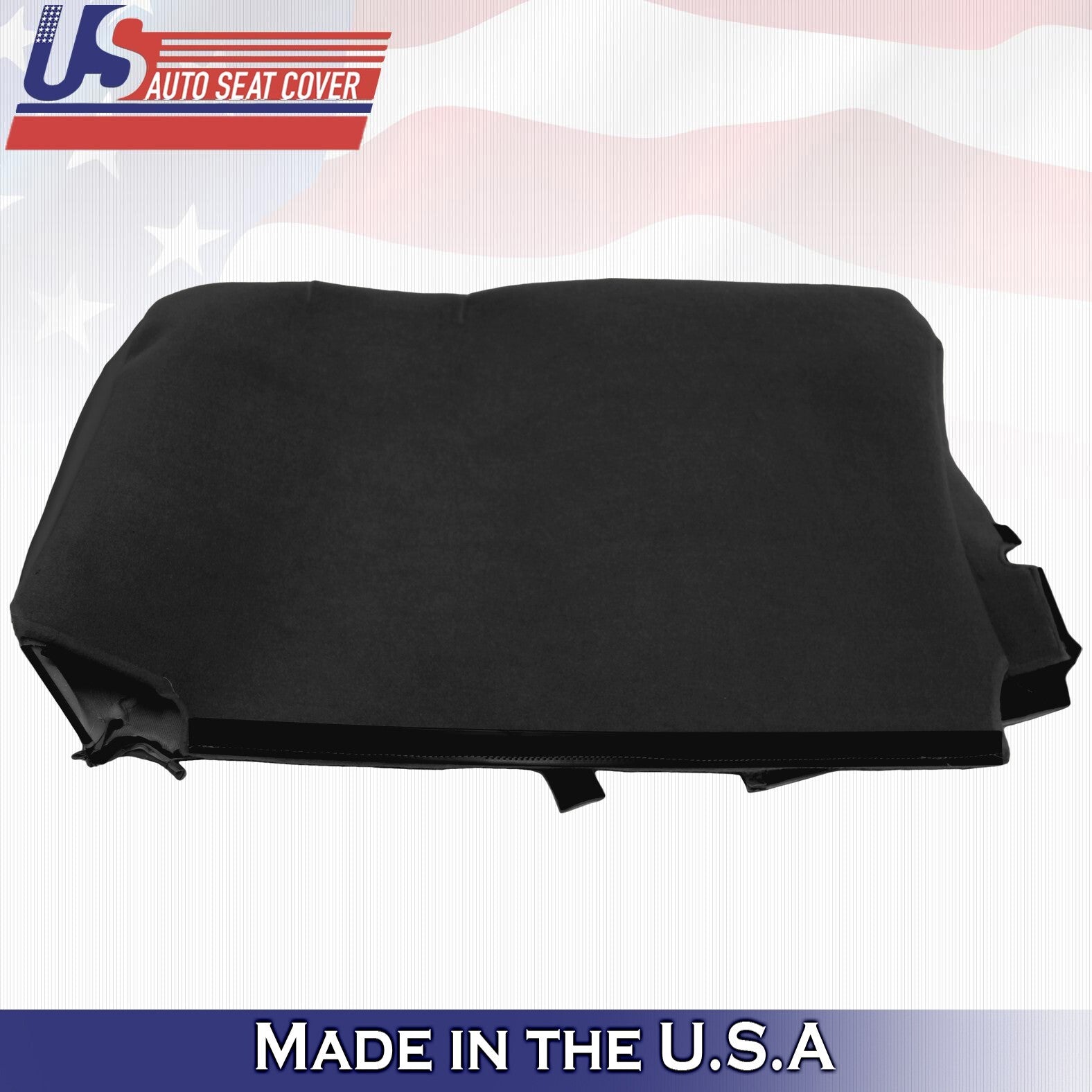 1999 to 2002 For Chevy Silverado 2nd Row Driver&Passenger Top Leather Covers BLK