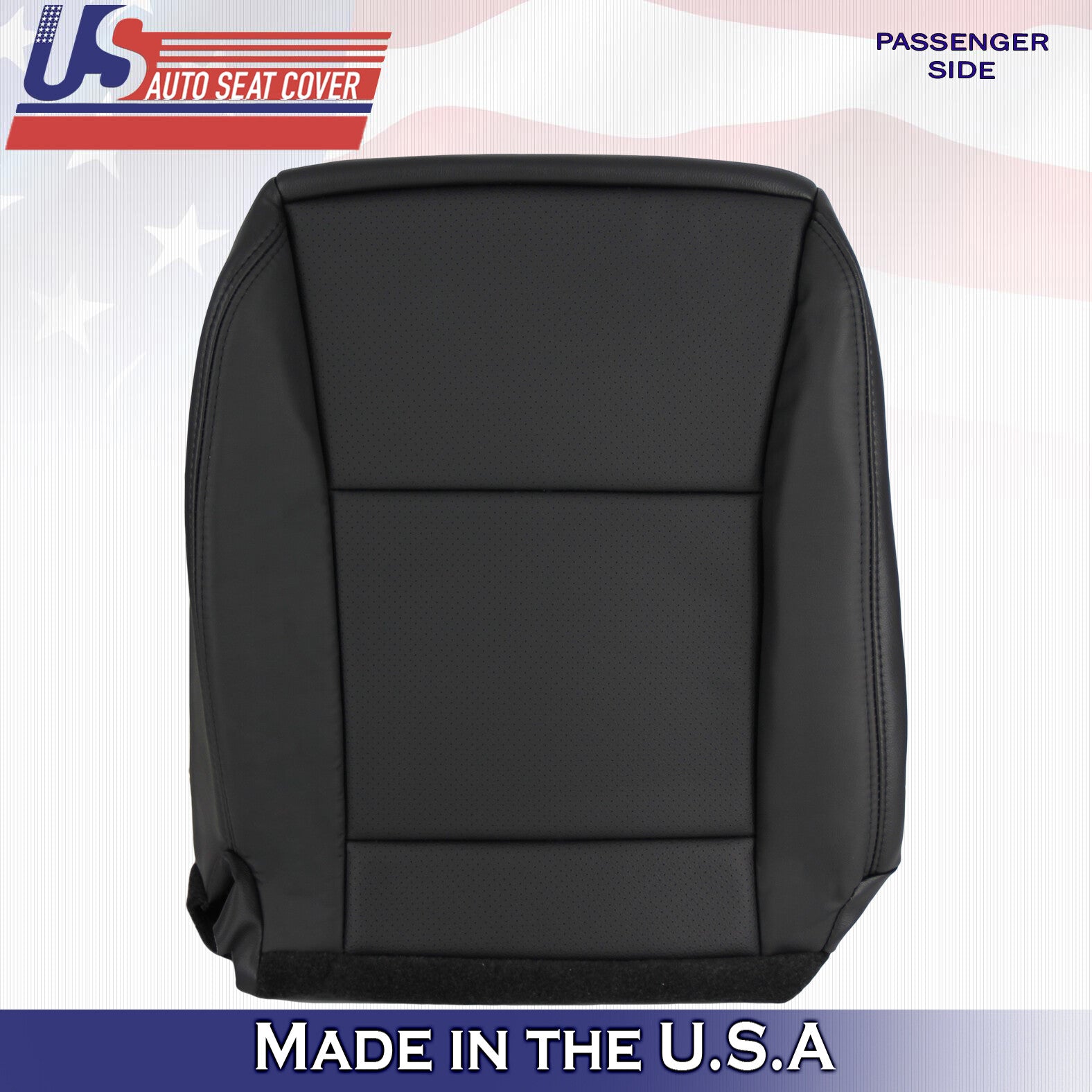 2006 2007 2008 For Ford Explorer Passenger Side Bottom Leather Seat Cover Black