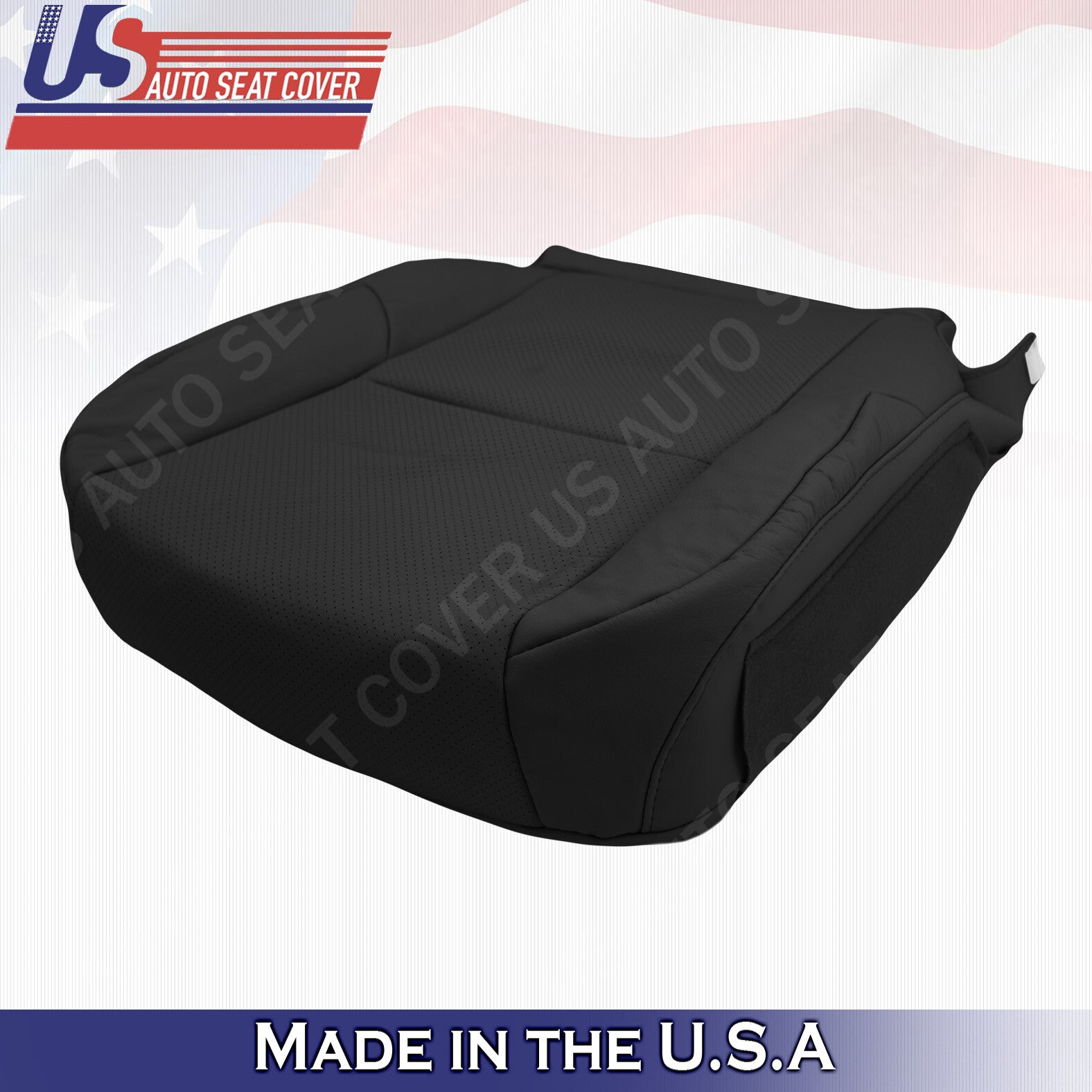 Fits 2013 14 2015 16 2017 Lexus GX460 Right Bottom Perforate Leather Cover BLACK