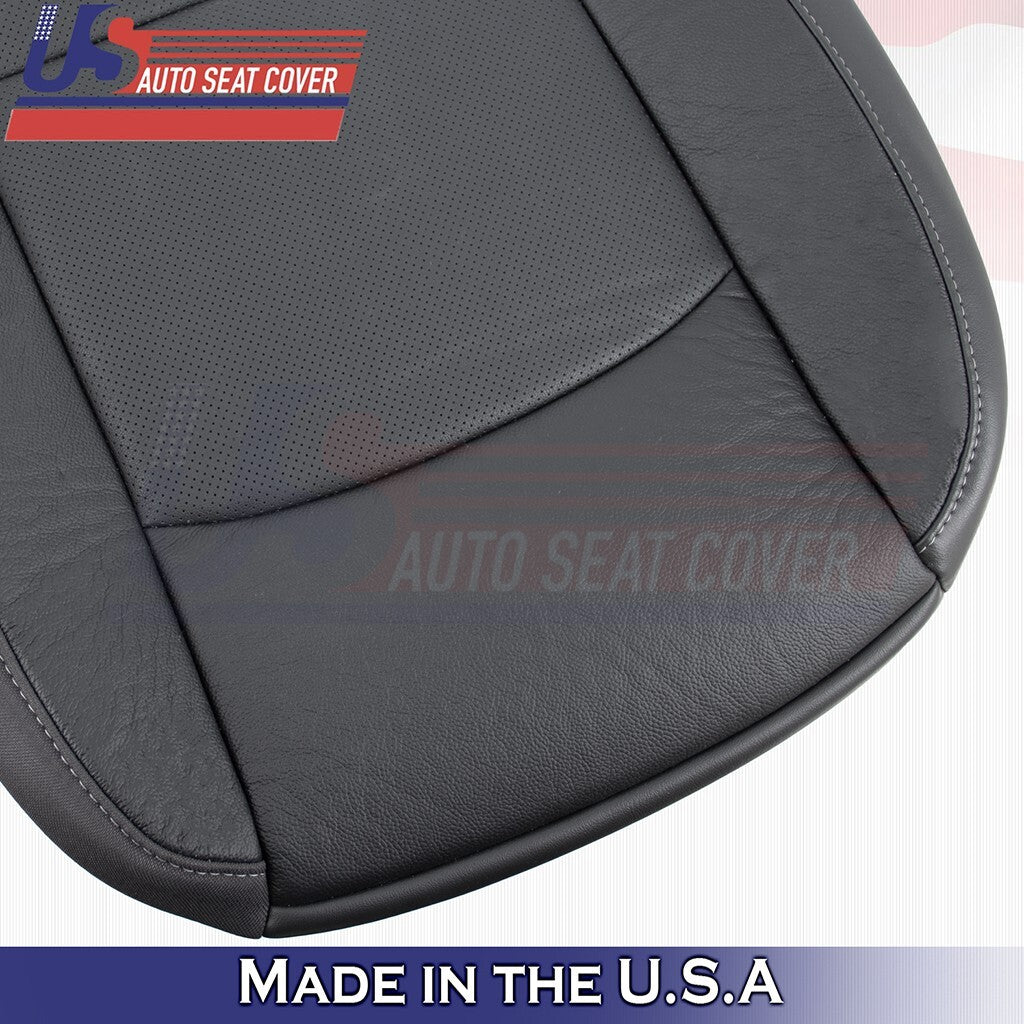 2016 2017 2018 2019 2020 For Chevy Malibu Right Lower Leather Seat Cover Black