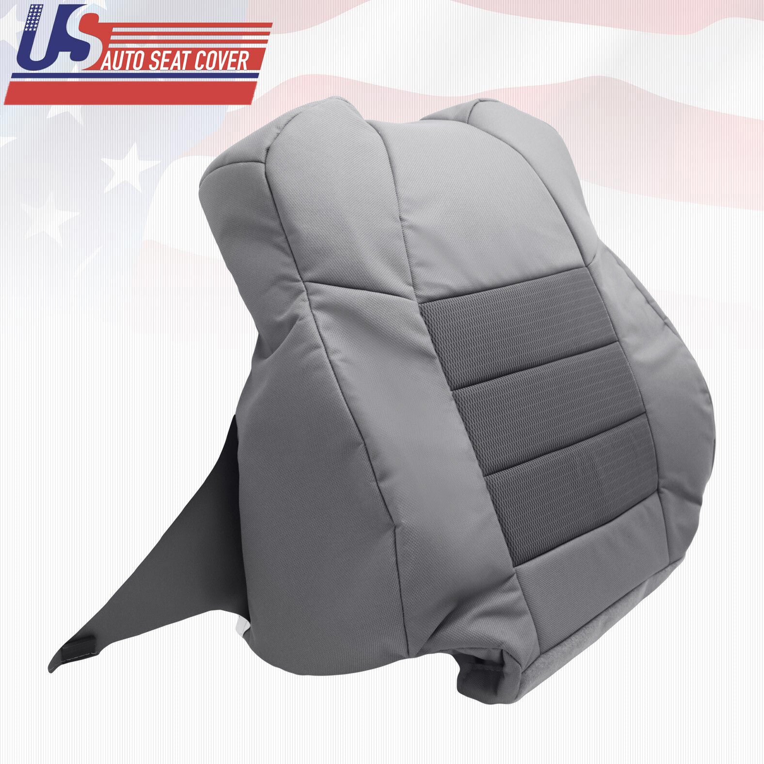 2003-2007 Ford F250 XLT Super-Cab X-Cab-Driver Side top Cloth Seat Cover Gray