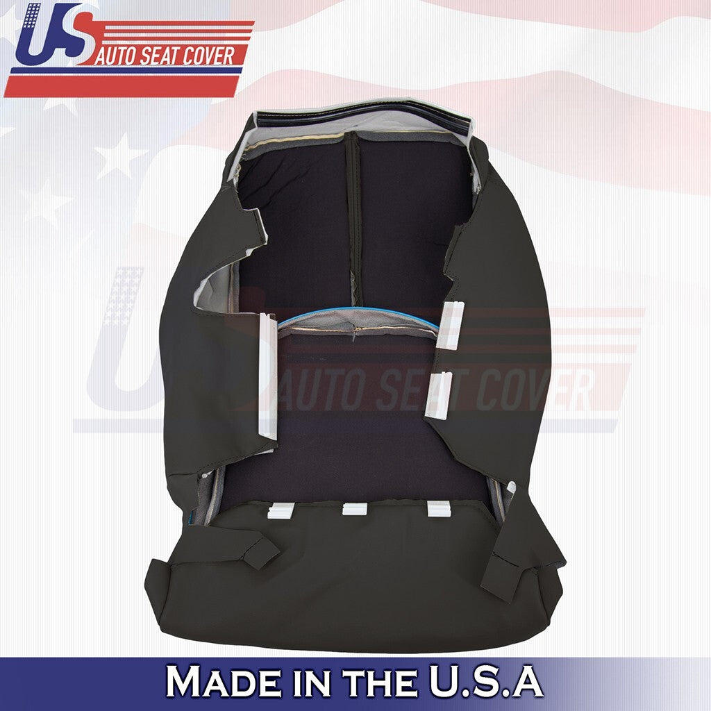 2009 to 2014 Fits Nissan Murano Passenger Bottom Leather Seat Cover Black