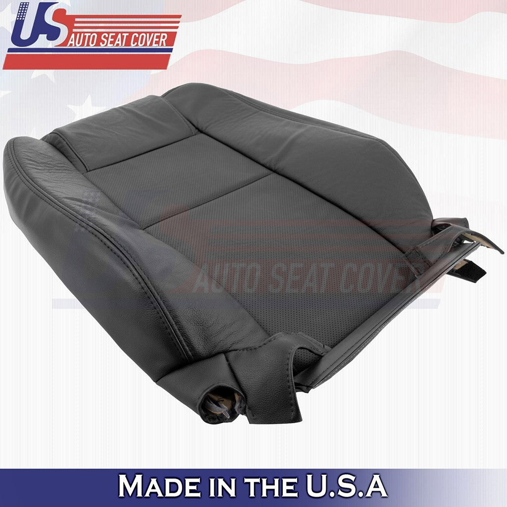 2007 2008 Fits Ford Explorer Sport Trac Driver Top Leather Seat Cover Black