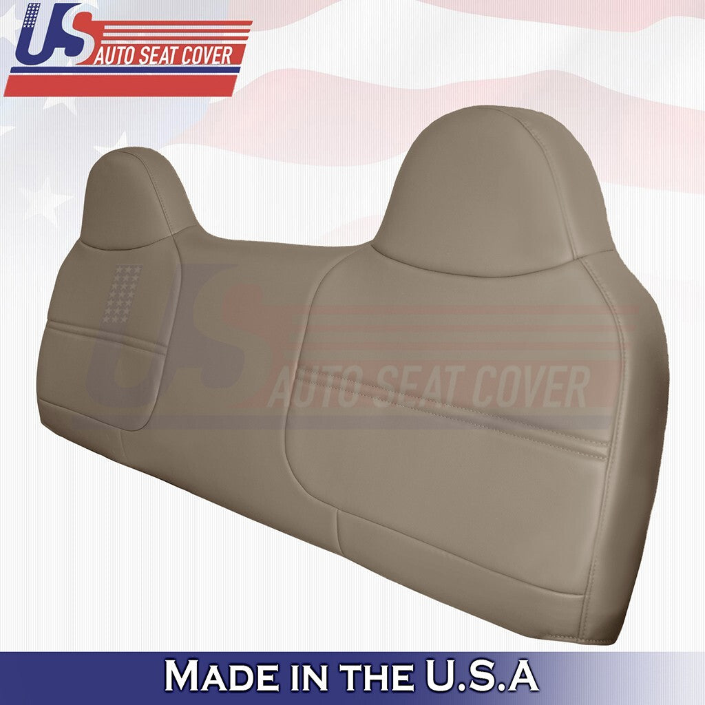 1999 2000 2001 Fits Ford F250XL WT Bench Top & Bottom Vinyl Leather Cover Tan