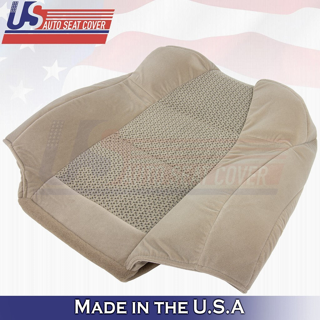 2003 Fits Ford F-150 Extended Cab Driver Top Cloth Seat Cover Med Parchment Tan