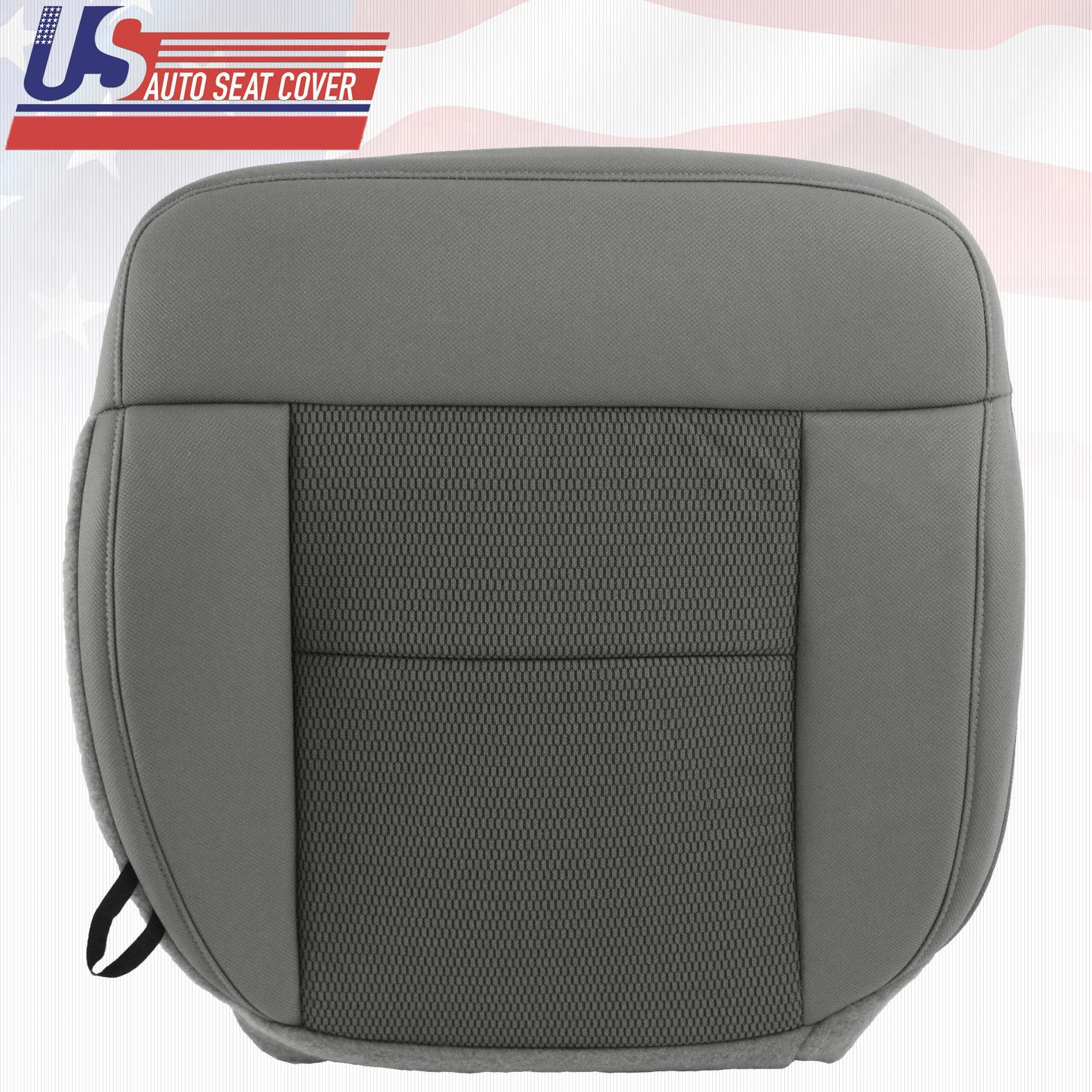 2004 2005 2006 Ford F150 XLT Driver-Passenger Bottom Cloth Seat Cover Flint Gray