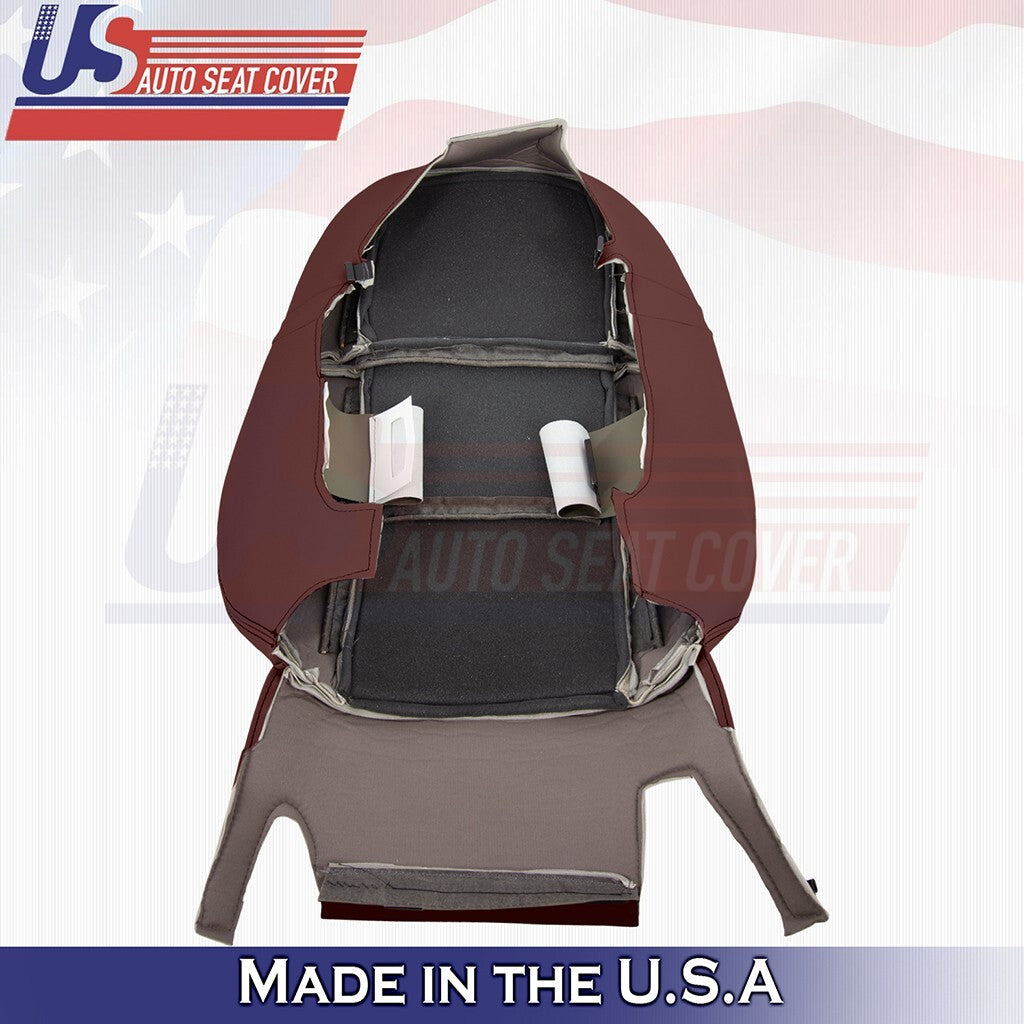 2013 to 2020 Fits Lexus GS350 F Sport Passenger Top Leather Seat Cover Red