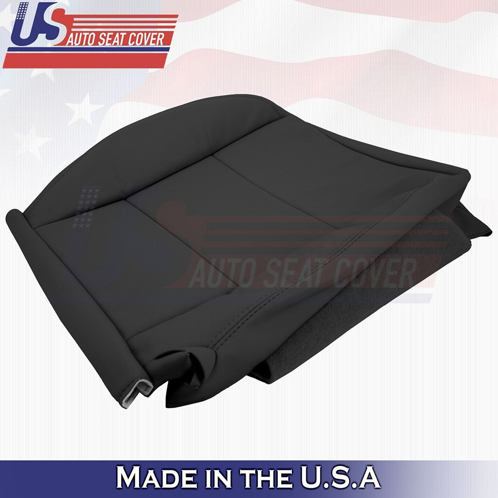 2013 to 2018 Fits Toyota Avalon XLE Driver Top& Bottom Leather Cover Black