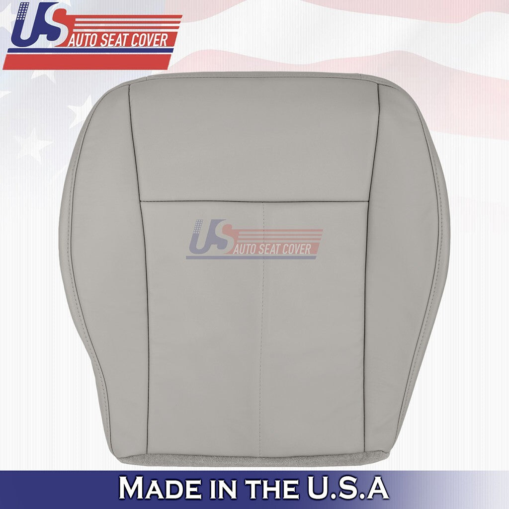 2005 2007 2006 2008 For Chrysler 300C Driver Top Bottom Leather Cover Light Gray