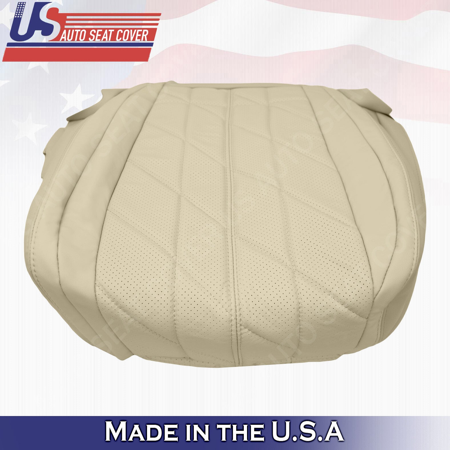 2009 to 2017 For Infinity FX35 FX37 Passenger Bottom Leather Seat Cover Tan