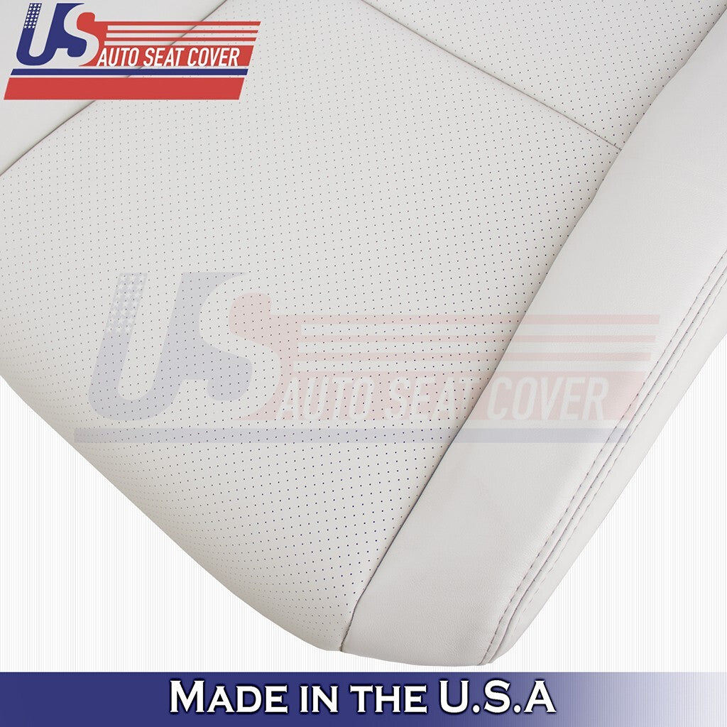 2007 to 2012 Fits Lexus LS600h Passenger Bottom &Top Leather Cover Alabaster