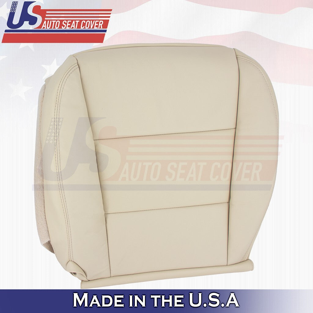 2013 to 2018 Fits Toyota Avalon XLE Front Set Tops &Bottoms Leather Cover Tan