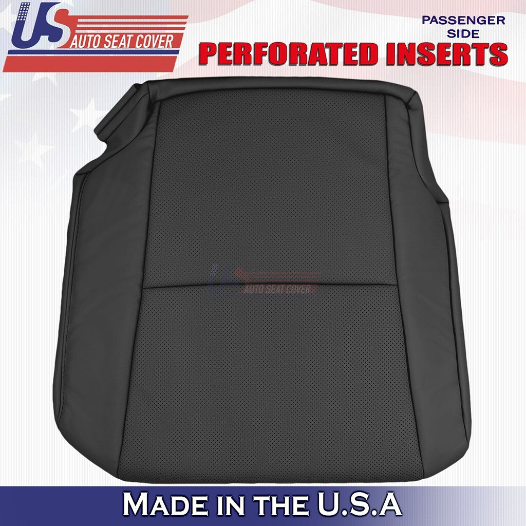 2010-2015 Fits Lexus RX350 REAR Driver & Passenger Bottoms Leather Cover Black
