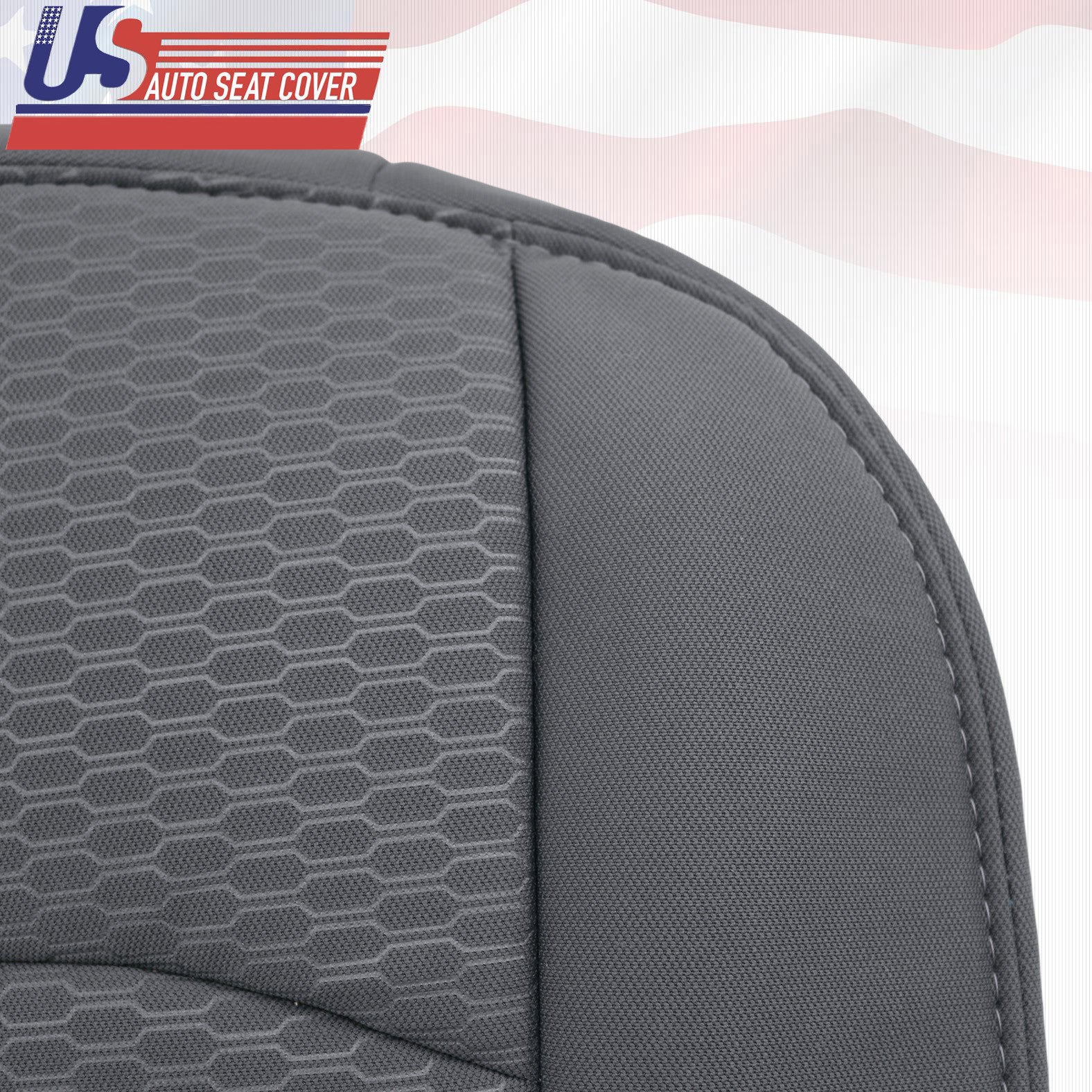 2013 2014 2016 2017 2018 Fits Dodge Ram 1500 2500 Bottom Gray Cloth Seat Cover
