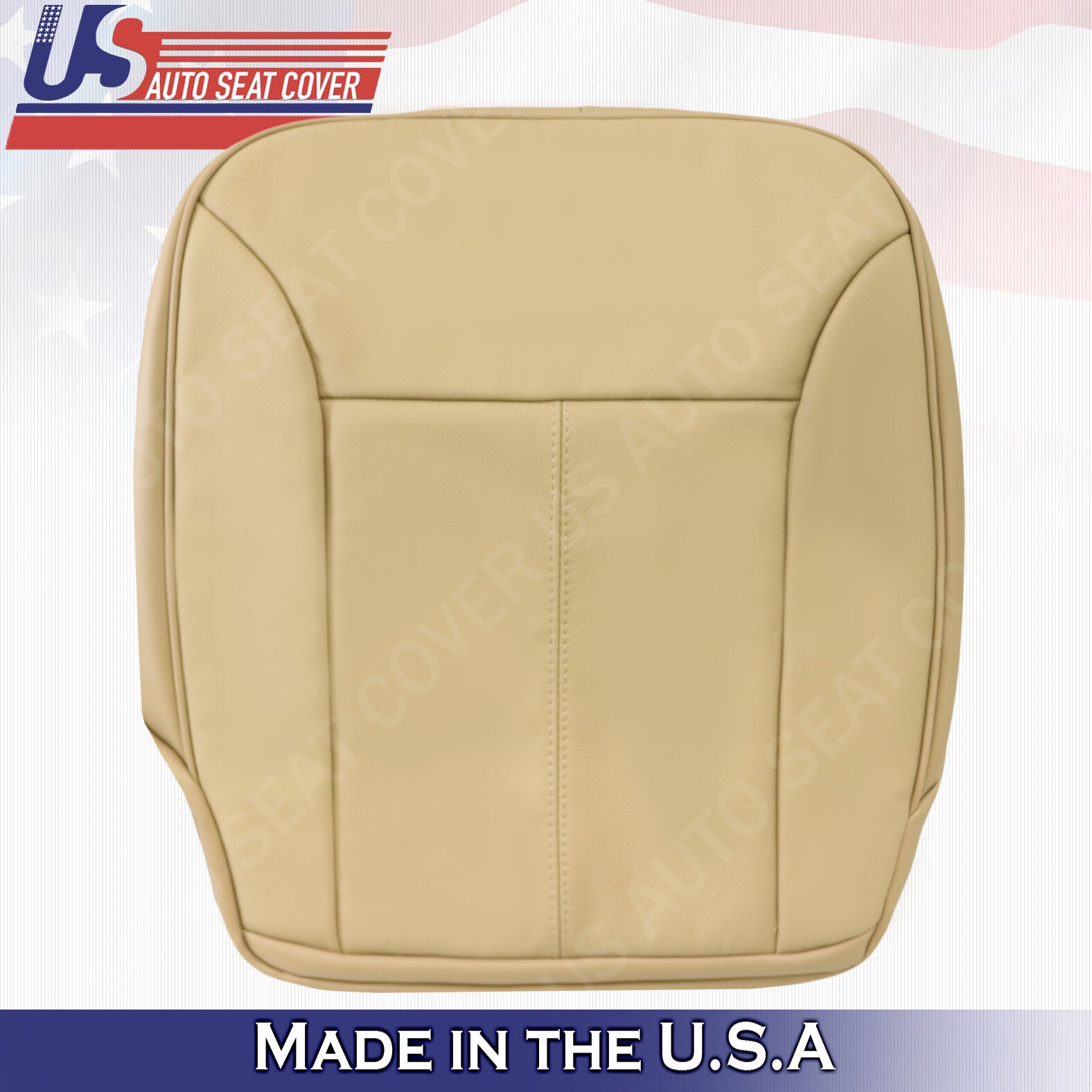 For 2010 2011 2012 Fit Mercedes Benz GL320 GL350 Driver Bottom Leather Cover Tan