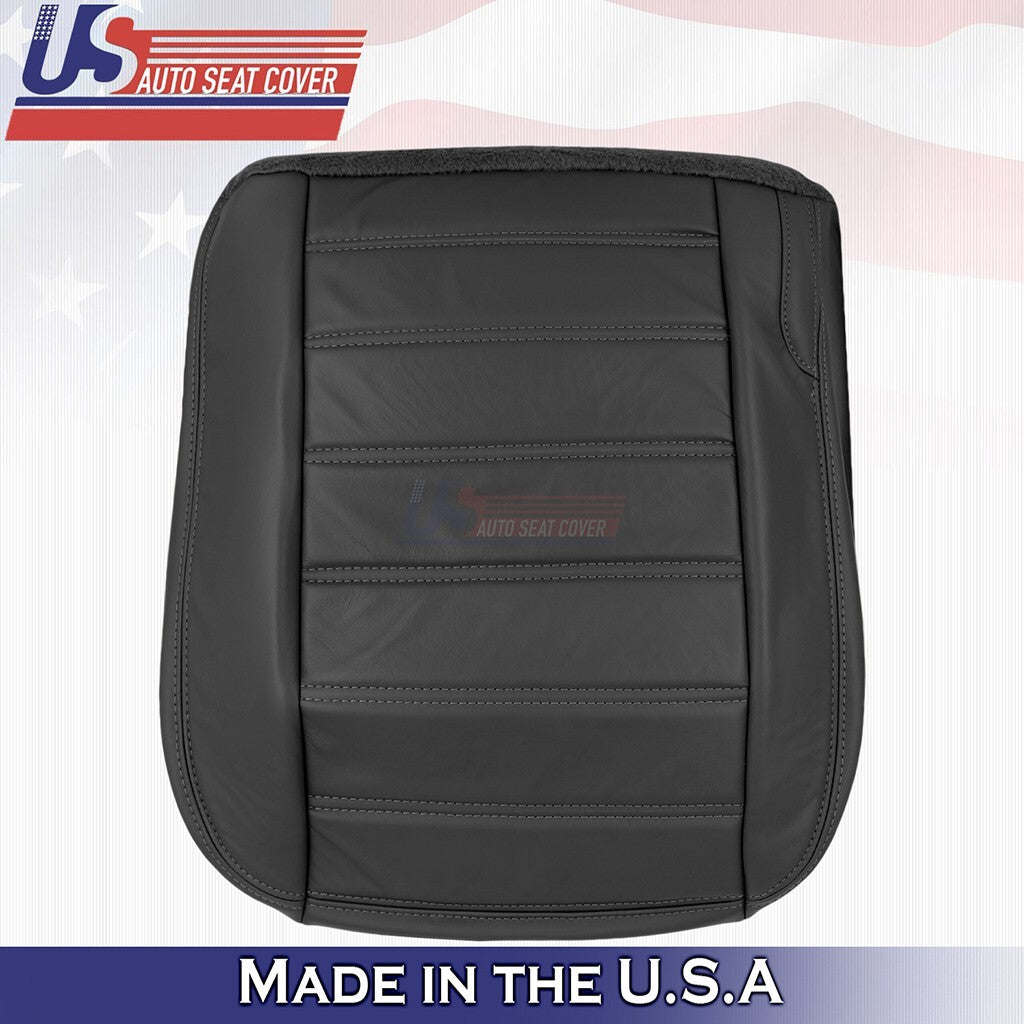 2003 2004 2005 2006 2007 FOR Hummer H2 REAR Passenger Bottom Leather Cover Black