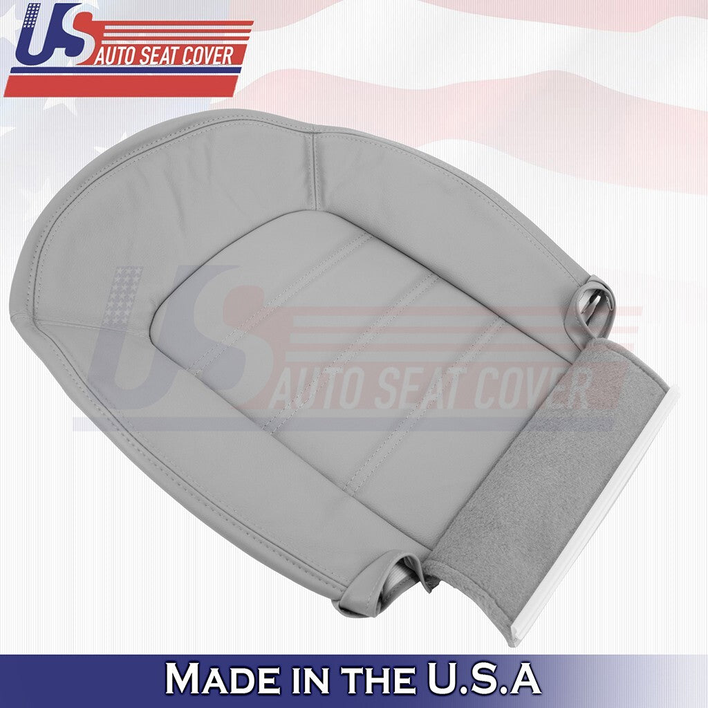 2002 to 2005 Fits Ford Explorer XLT Passenger Top Bottom Leather Seat Cover Gray