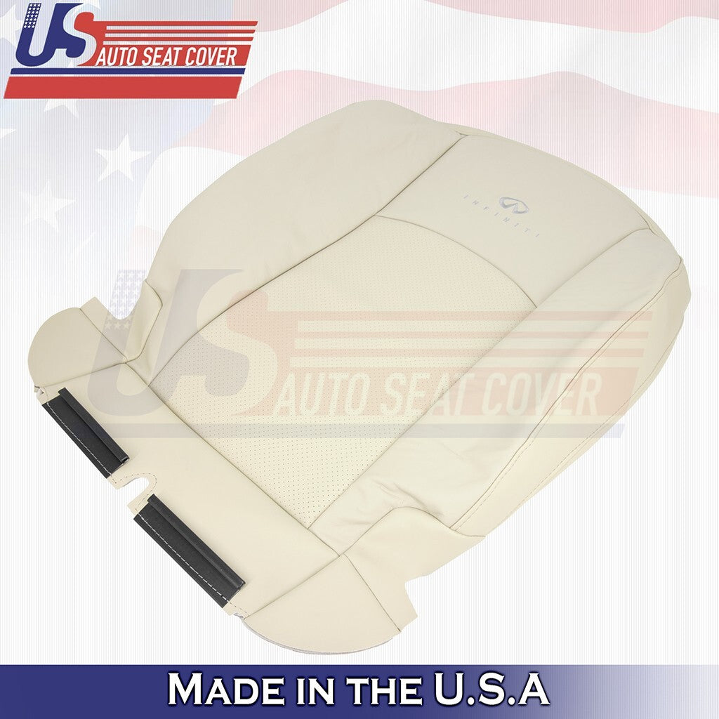 2005 2006 2007 2008 For Infiniti FX45 Passenger Top Leather Seat Cover Tan