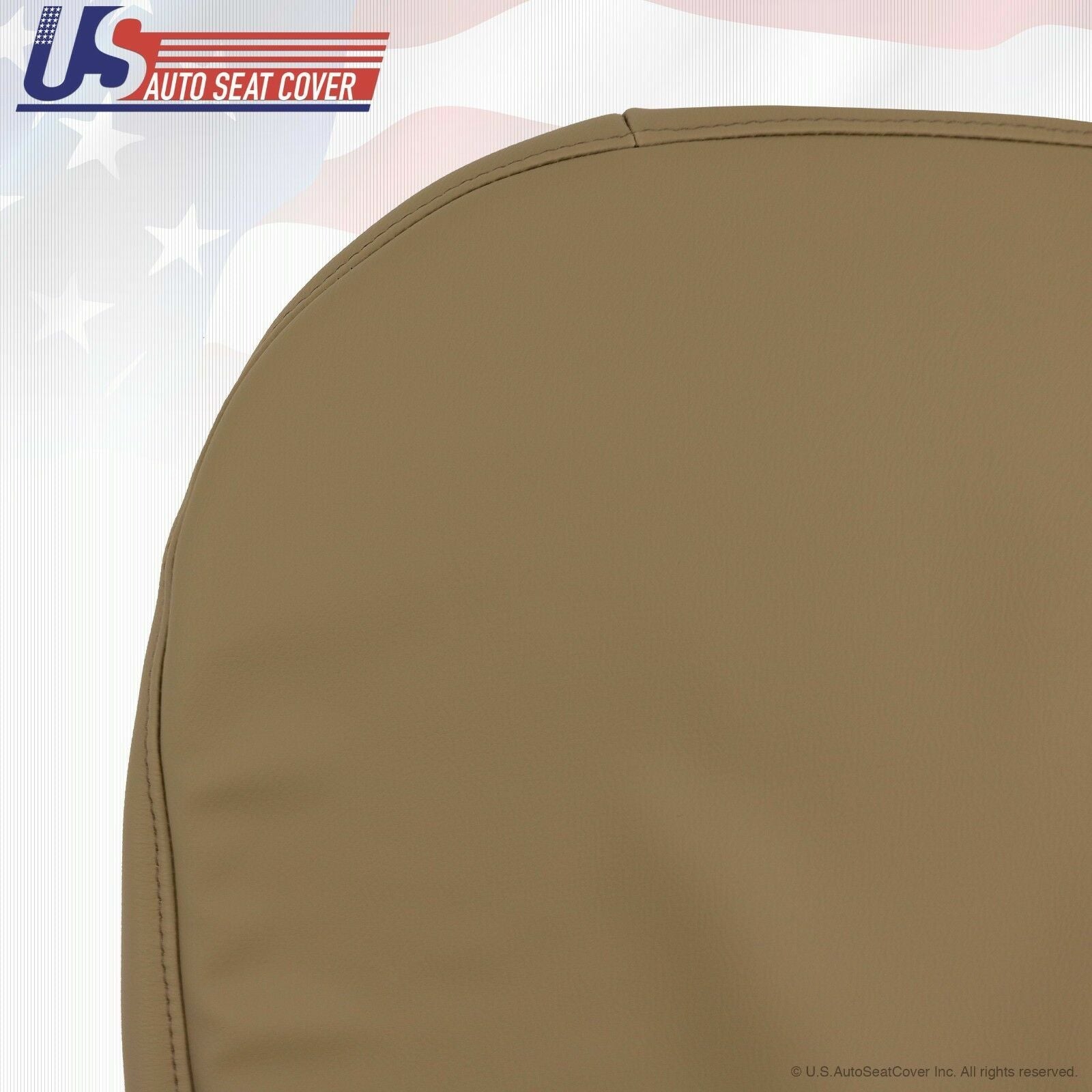 2002 to 2008 Fits Ford F250 F350 XL Driver Bottom Vinyl Seat Cover Pebble Tan
