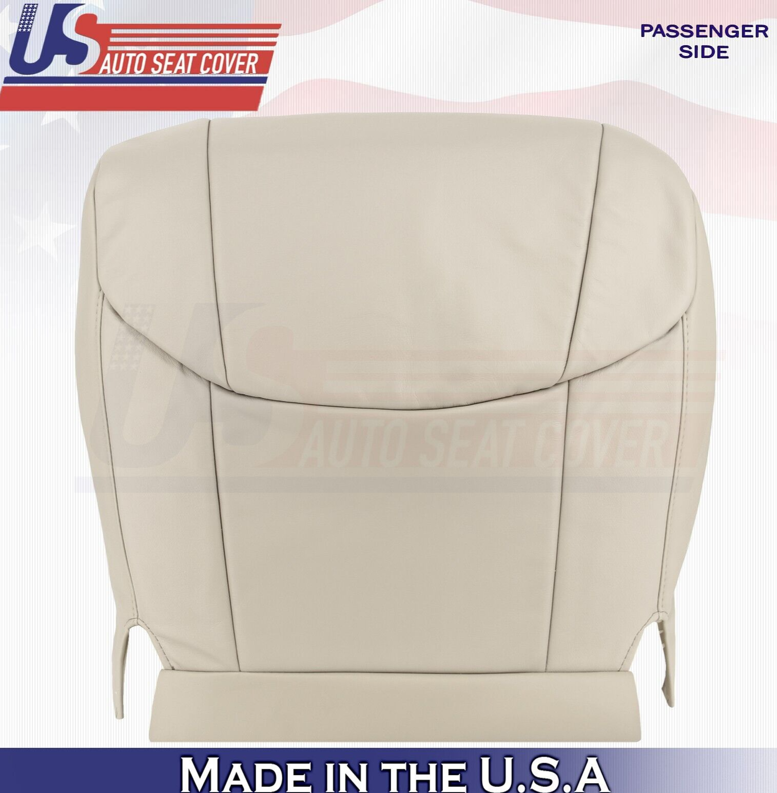 2007 2008 For Toyota Avalon Front Passenger Side Bottom Leather Seat Cover Tan