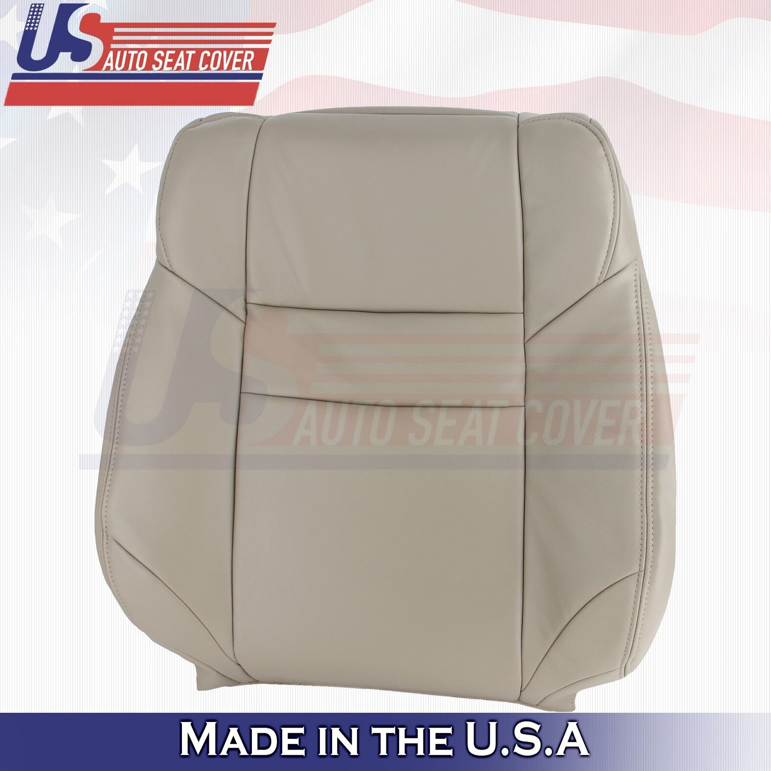 2012 to 2016 FOR Honda CR-V Driver Bottom & Top Leather Seat Cover Tan