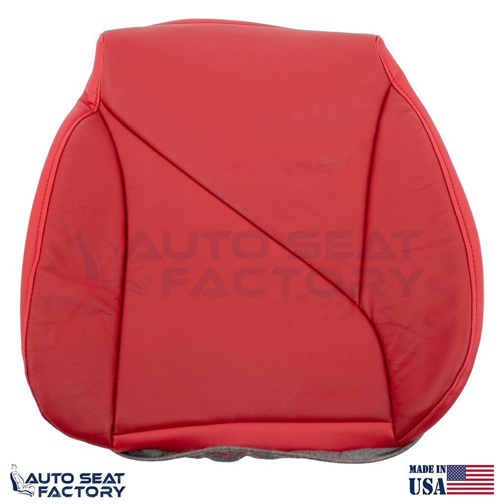 Replacement Fits 1994 Chevy Corvette Driver Side Bottom Red Vinyl Seat Cover