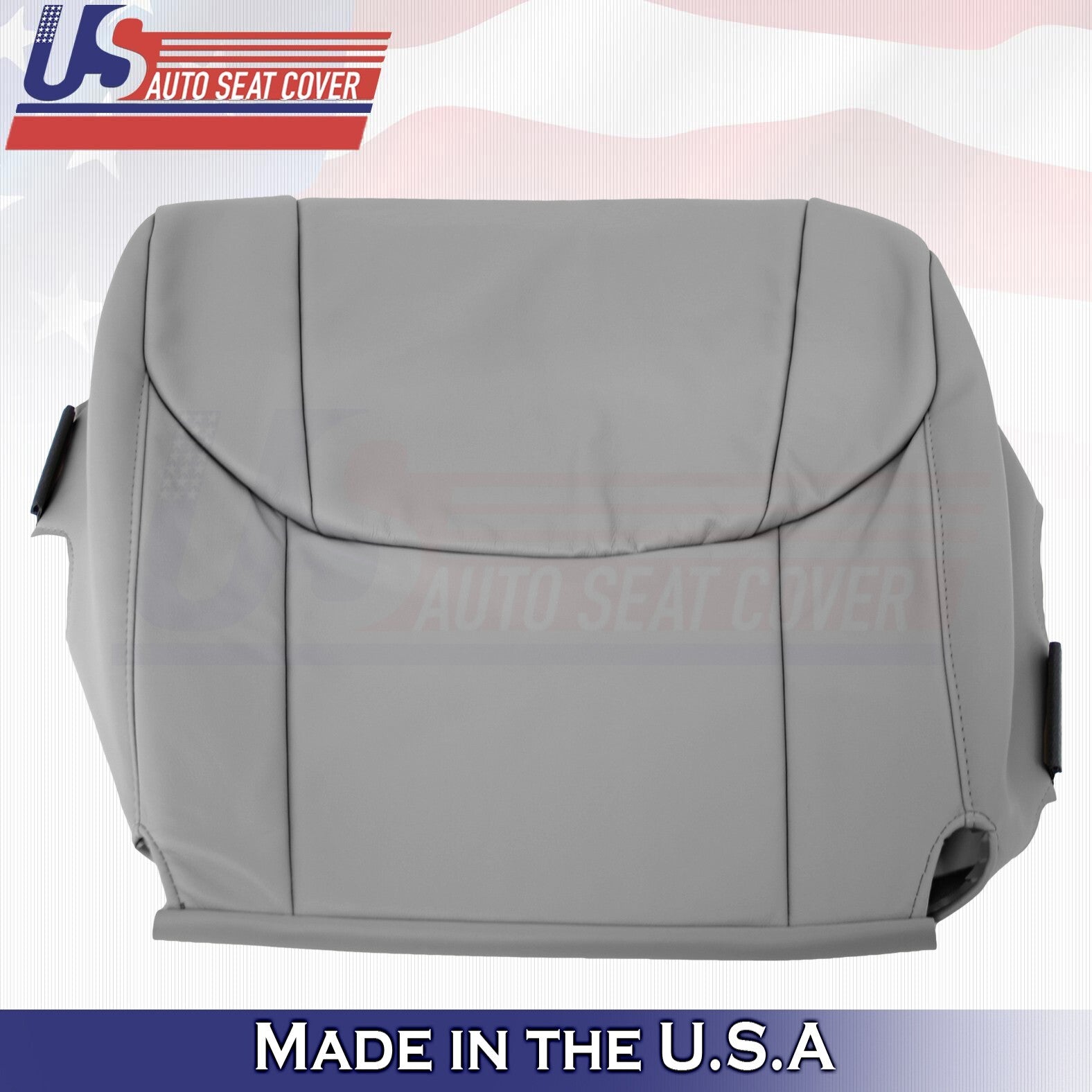 2011 2012 For Toyota Avalon Front Driver & Passenger Bottom Leather Covers Gray