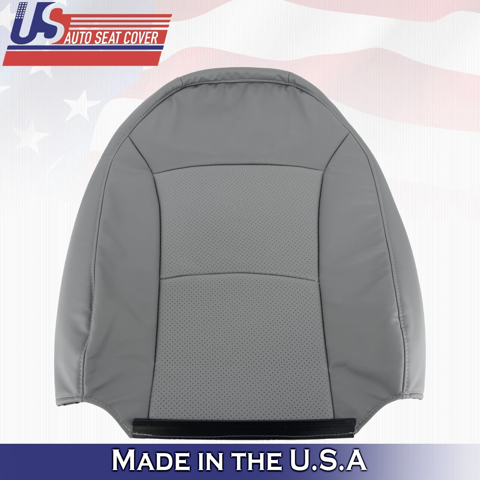 2000 2001 2002 Fits Ford E150 XL Driver Top Vinyl Perforated Cover Gray